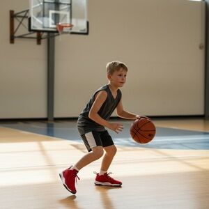 Nike Air Jordan Future Low Red Kids Sneakers size 7 Y Lace Up